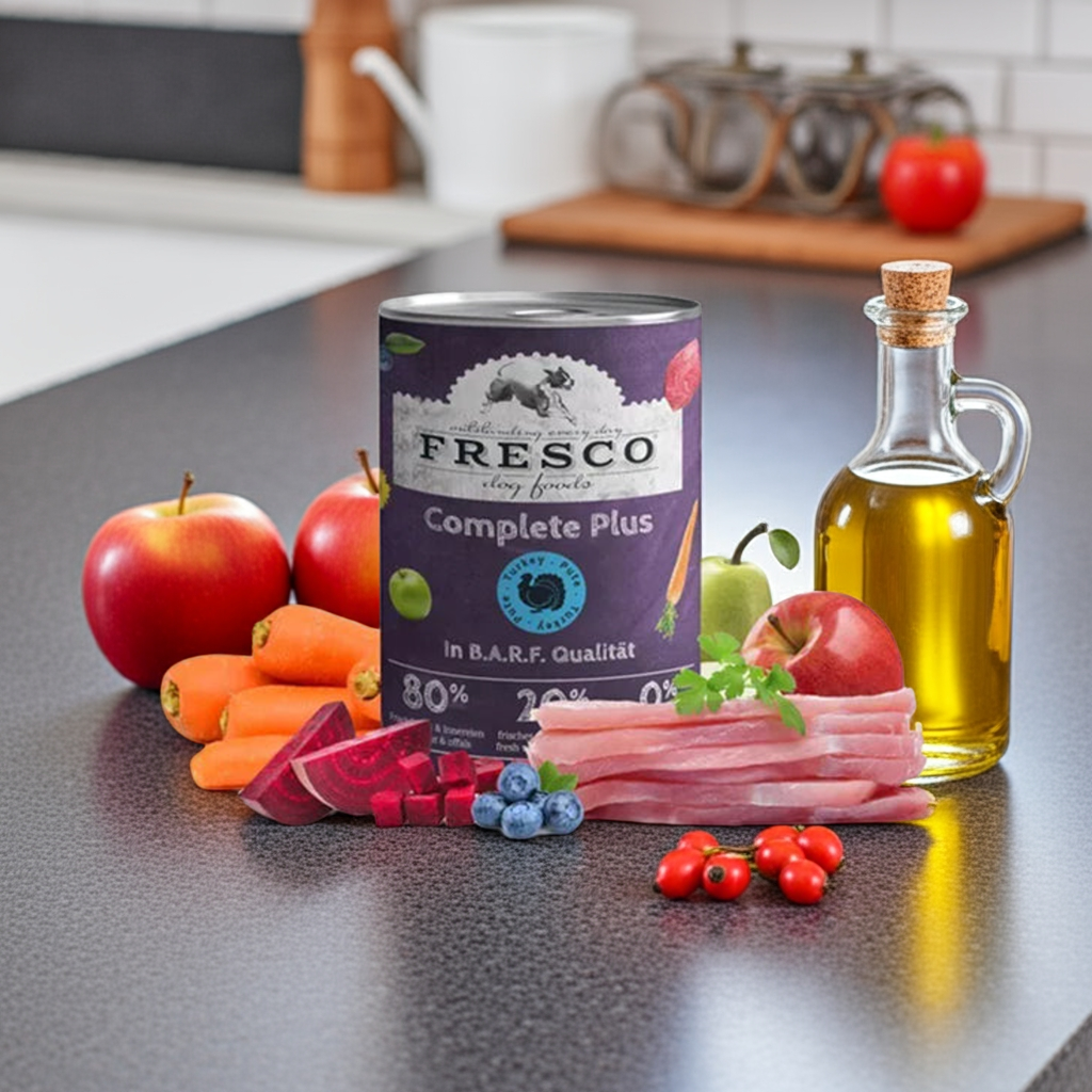 FRESCO - Complete Plus Pute (haltbares B.A.R.F.) 1x400g