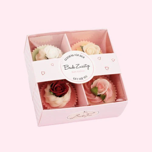 Badepralinen Geschenkset „Colour Bouquet“ Inhalt: 160g (4x40g)
