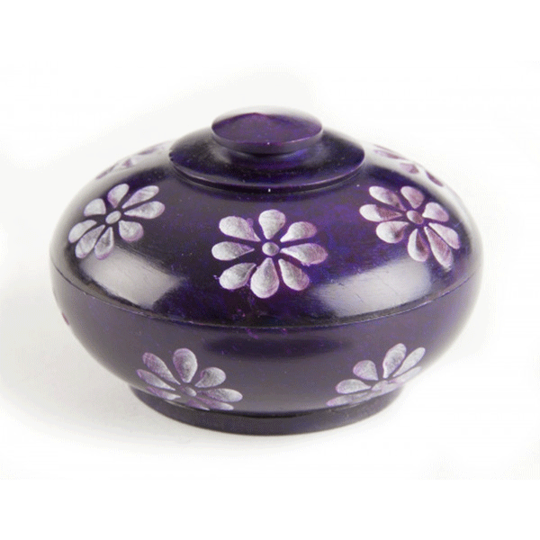 Blumendöschen aus Speckstein für Stäbchen
