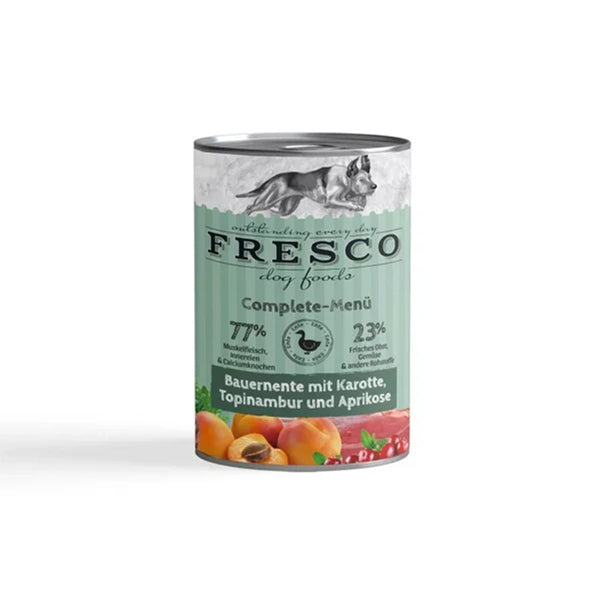 FRESCO Complete Menü Bauernente mit Karotten, Topinambur und Aprikose