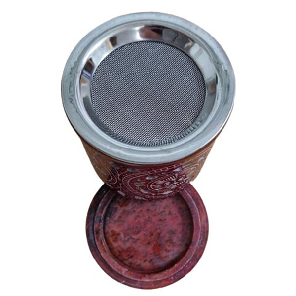 Siebgefäß Gita in rot