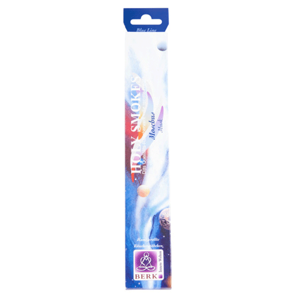 Räucherstäbchen Holy Smokes Moschus Blue Line 10g