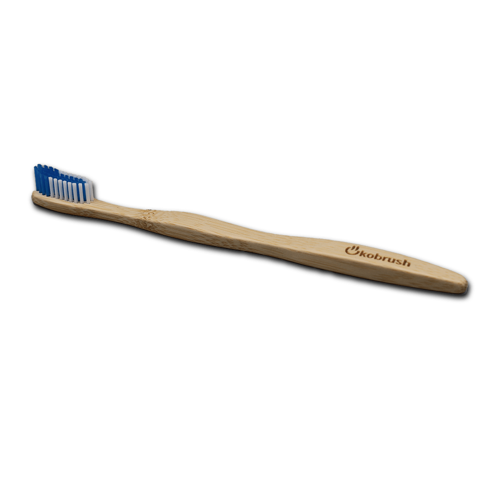 Bambuszahnbürste „Ökobrush“ blau – weich