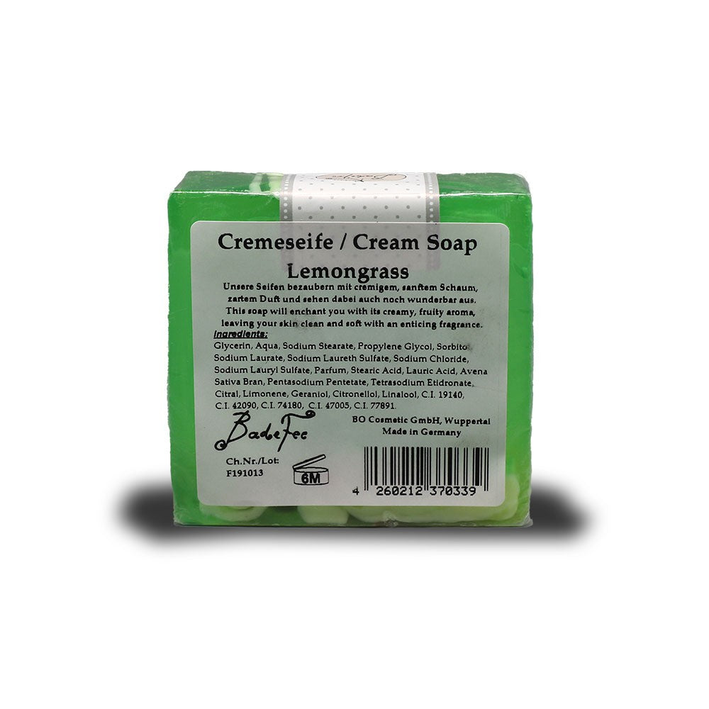 BadeFee Glycerinseife „Lemongrass“ 100g