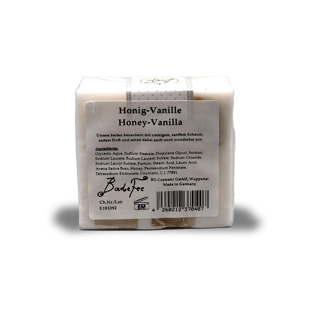 BadeFee Glycerinseife „Honig-Vanille“ 100g