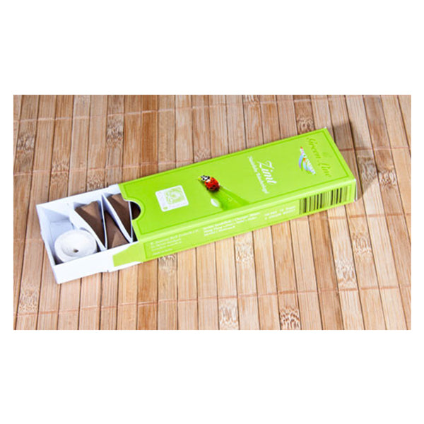 Zimt Räucherkegel - Green Line 16 g (10 Kegel)