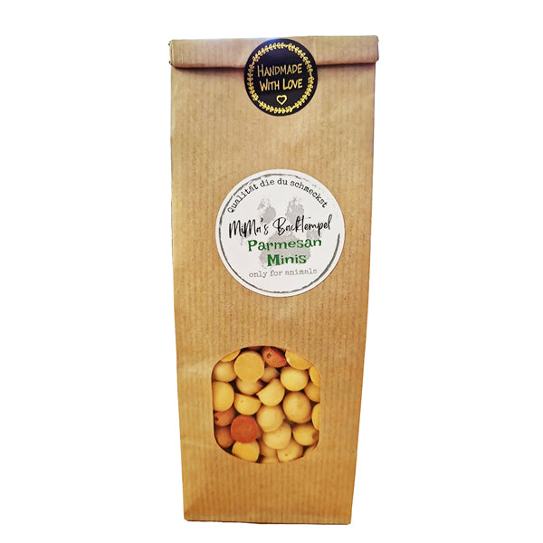 Parmesan Minis 100g die Belohnung für den Hund