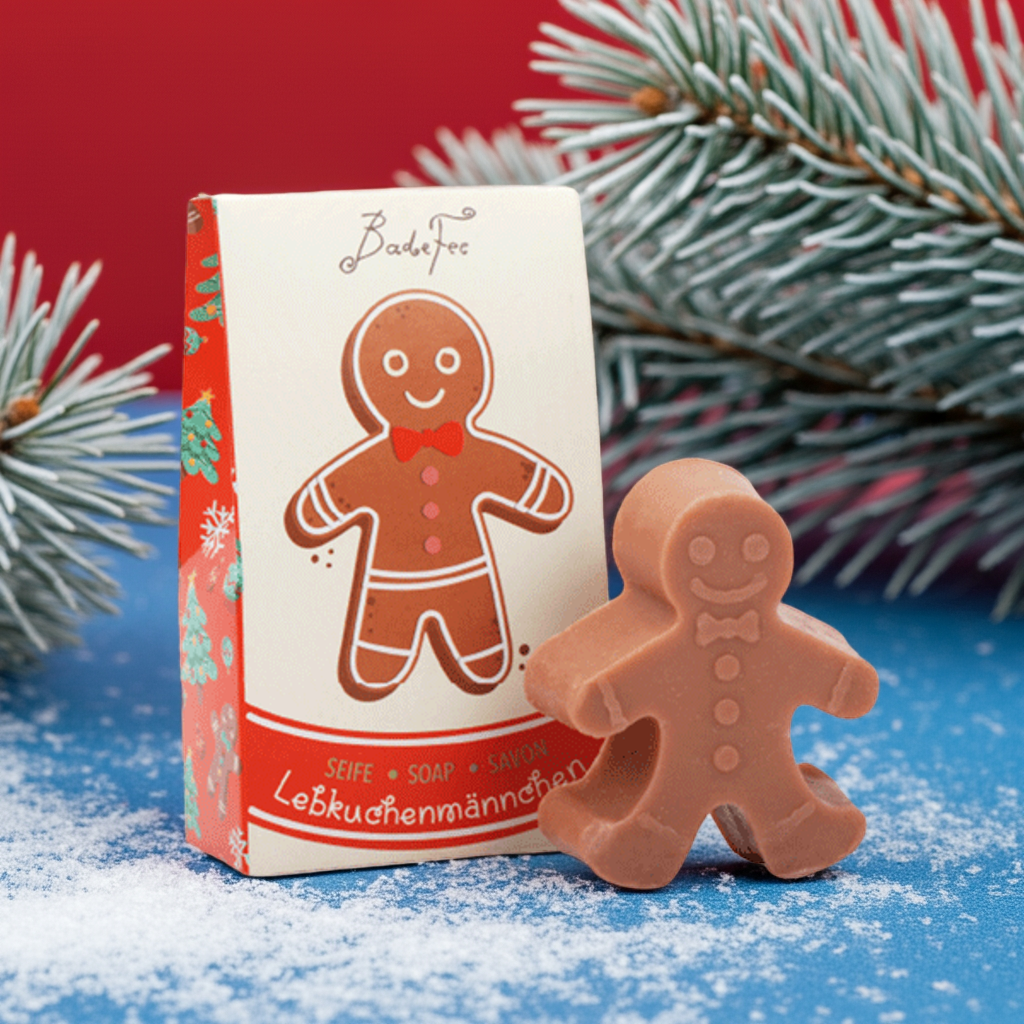 BadeFee Glyzerinseife Lebkuchenmännchen