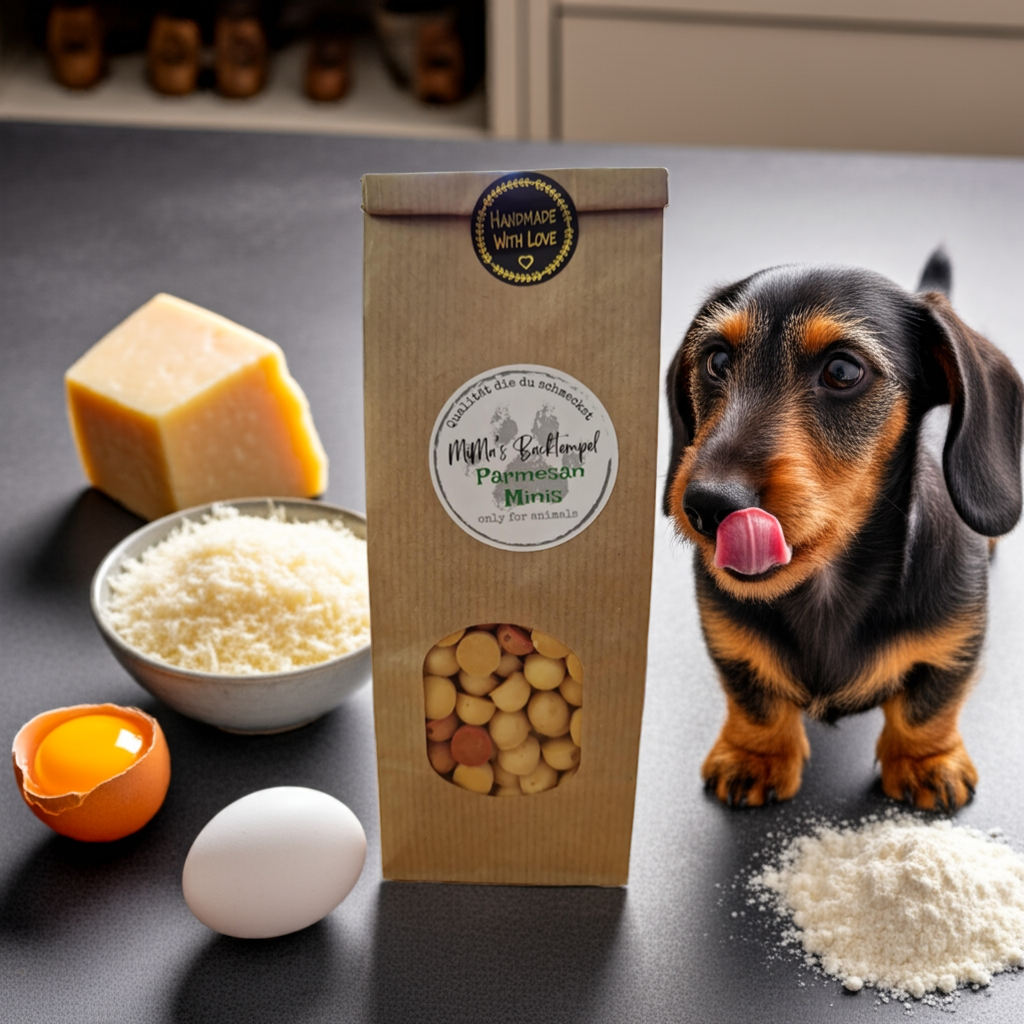 Parmesan Minis 100g die Belohnung für den Hund
