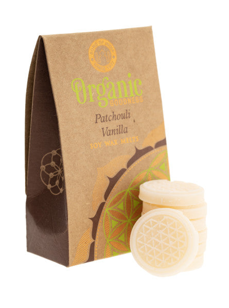 Wachstaler für Aromalampen Blume des Lebens Patchouli Vanille