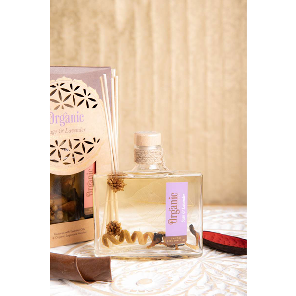 Salbei & Lavendel Organic Reed Diffuser