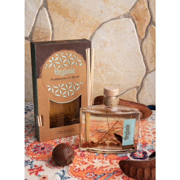 Weihrauch und Myrrhe Organic Reed Diffuser