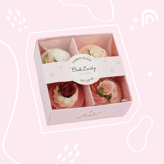 Badepralinen Geschenkset „Colour Bouquet“ Inhalt: 160g (4x40g)