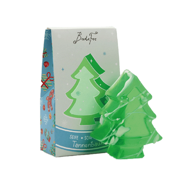 Dekorative Glyzerinseifen Tannenbaum von BadeFee