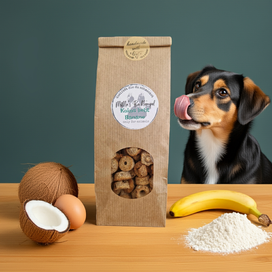 Kokos liebt Banane 100g die Belohnung für den Hund