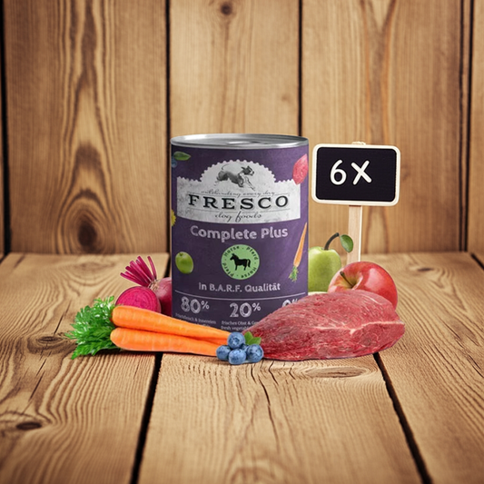 FRESCO - Complete Plus Pferd (haltbares B.A.R.F.) 6x400g