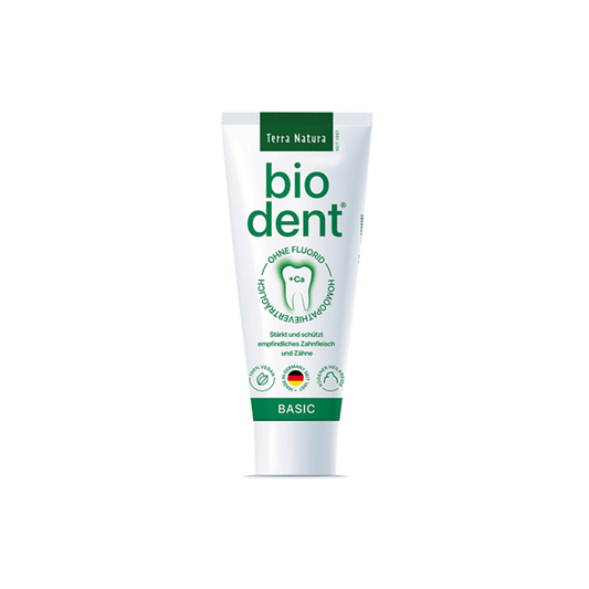 Terra Natura Biodent Zahnpasta Basic ohne Fluorid 75 ml Tube