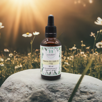Vitamin D3 mit K2 MK7 all-trans 1000 i.E. 50 ml Tropfen