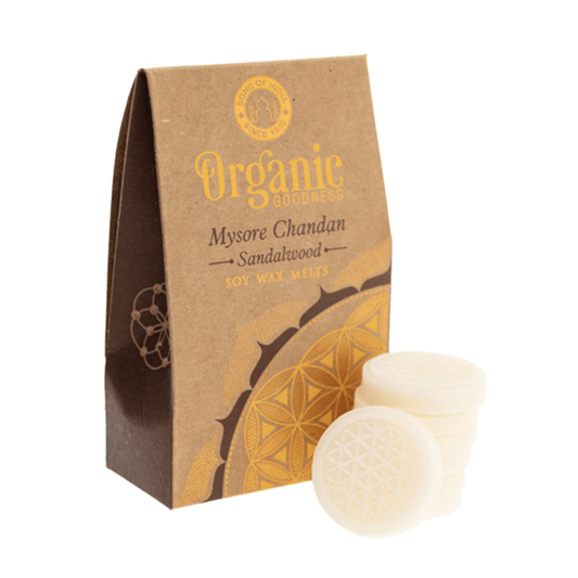 Wachstaler für Aromalampen  Blume des Lebens Sandelholz
