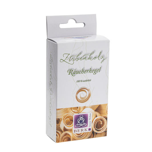 Zirbenholz Räucherkegel Berk HS-102-K